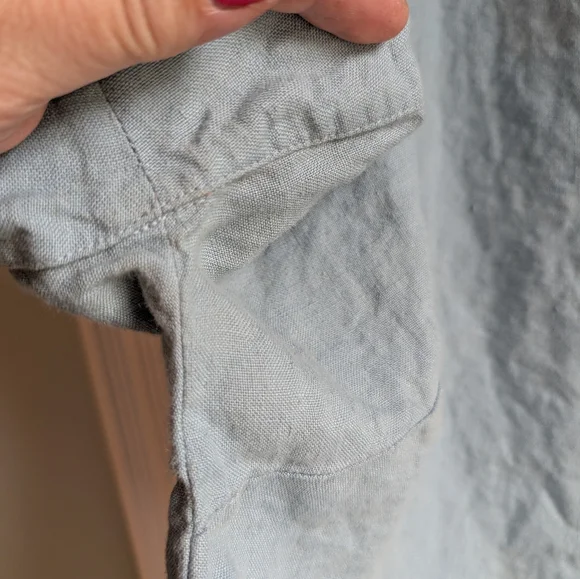 notPERFECTLINEN GORDES boxy Top, XXL, Swedish Blue - Picture 2 of 7